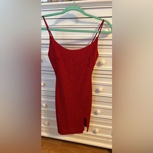 Size S red dress